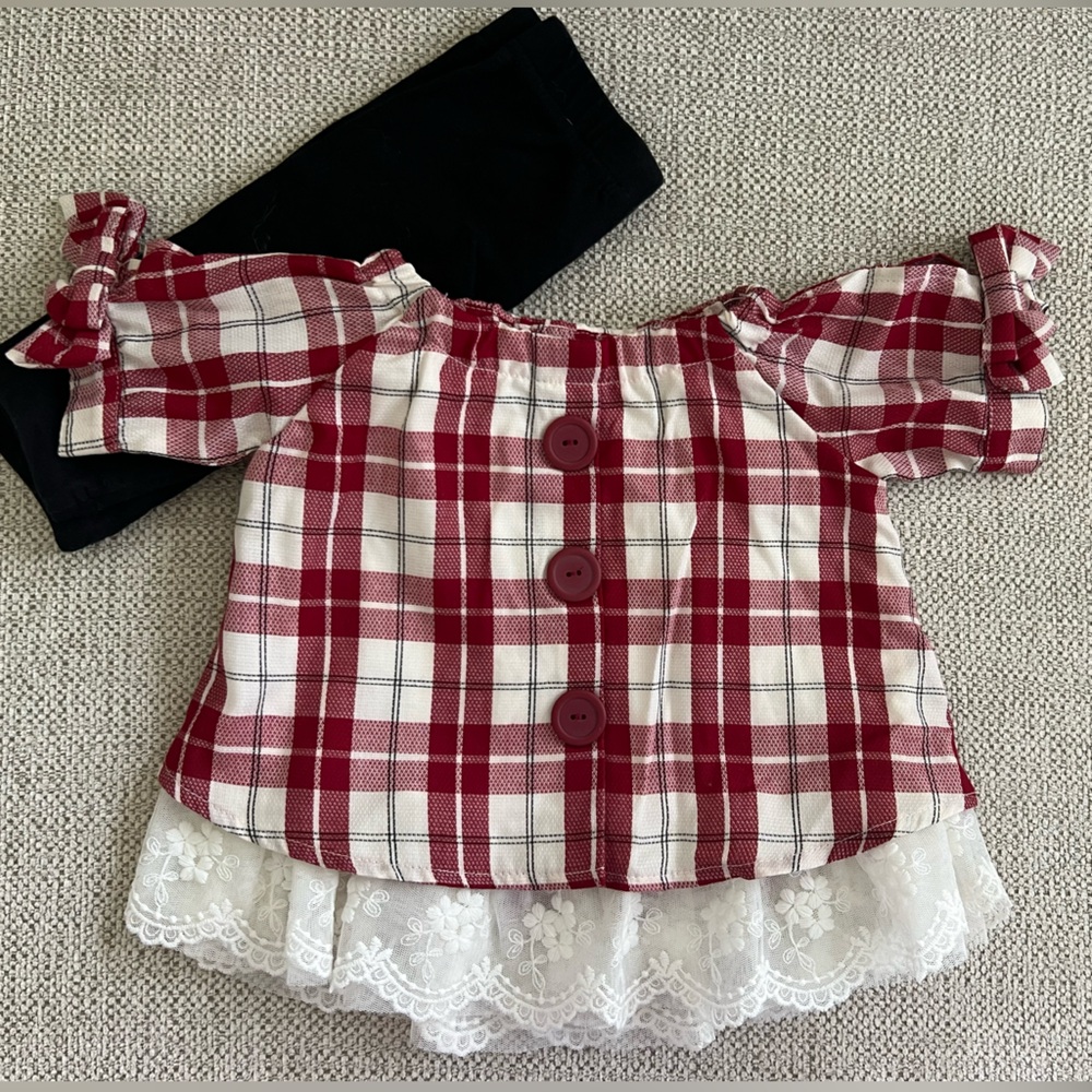 Rare Editions Long Sleeve & Leggings 3-6 Months